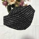 暑さ対策♡マスク丈♡大臣型フェイスカバー♡呼吸しやすい♡インナーマスク♡黒もくもく