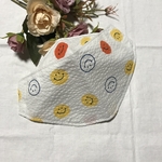 暑さ対策♡マスク丈♡大臣型フェイスカバー♡呼吸しやすい♡インナーマスク♡ニコニコマーク