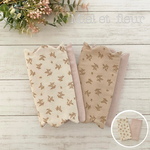 わたあめ♡エルゴよだれカバー＊brown flower
