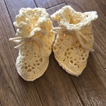 送料無料 コットンのベビーブーティー