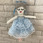 ルルベちゃん®️バレリーナ、ブルーロマンティックチュチュ