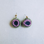 刺繍ピアス