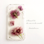 【sale】撫子▼iPhone5/5s(押し花ケース)