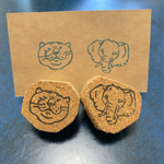 トラとゾウ