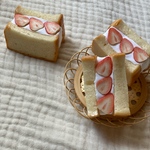 いちごのフルーツサンド🍓