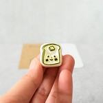 トーストさんの消しゴムはんこ