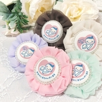 【全12色】ふわふわ可愛い妊婦さんのための 両面マタニティマーク シフォンロゼット 