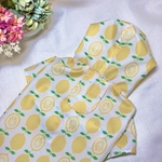 レモン柄レインコート