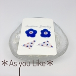✳︎北欧柄✳︎ピアス/イヤリング2セット