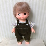 c18＊カットソー＆サロペットセット＊レミンちゃん　ソランちゃん　メルちゃん　服