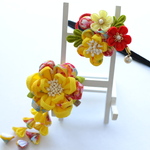 tumami＊浴衣ܤ七五三ܤひな祭り　カチューシャ