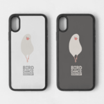 スマートフォンケース（BIRD DANCE / 白文鳥）