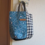 毎日のトートバッグ☆いろいろパッチワーク⑤0601