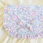 【再販】輸入リバティ♡フリルリボン移動ポケット♡フェリシテシュガーピンクブリーチ