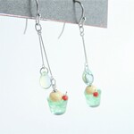 メロンクリームソーダのピアスorイヤリング