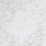 ピアス　パーツ　樹脂　平皿　丸皿　5mm　台座付き　200個　アクセサリー　手芸　クラフト　DIY　ハンドメイド AP2681