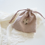 ❁手刺繍の巾着❁