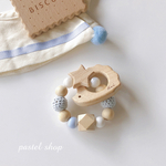 pastel color歯固めリング＊選べる木製歯固めセット