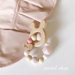 pink Perl歯固めリング＊選べる木製歯固めセット