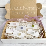 【1周年企画7/18まで!!】鉱物原石の耳飾りとイヤーカフ♡Thank you Box 天然石 鉱物原石アクセサリー
