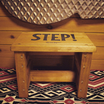 ウッドSTEP!台 踏み台  こども椅子