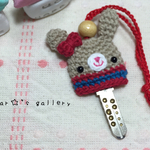 【再販☆】うさぎちゃんのキーカバー☆⓷