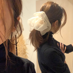 ❤️期間限定お値下げ中❤️〈再販〉エクリュ❤️ビックシュシュ　ビッグシュシュ