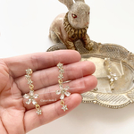 (868)フラワービジューピアス