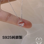 S925純銀製　清水　ネックレス　金属アレルギー対応　つけっぱなし　silver925
