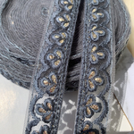 new新作セール! r52-31G 長さ50センチ×幅約2センチ位インド刺繍リボン