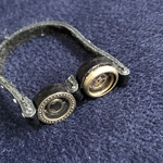【本革使用】🖤ブラック⚙ブロンズ✖️歯車⚙スチームパンクゴーグル⭐︎オビツ11ねんどろいどどーる