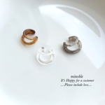 new▷clear イヤーカフ＊受注製作＊