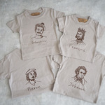 シングルオジサン半袖Tシャツ　グレー 　【キッズ】
