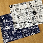 new！サッカー柄⚽️ランチクロス