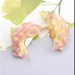 【4個】 シフォンタッセル　花びらタッセル