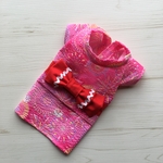 ペット浴衣★花火/ピンク