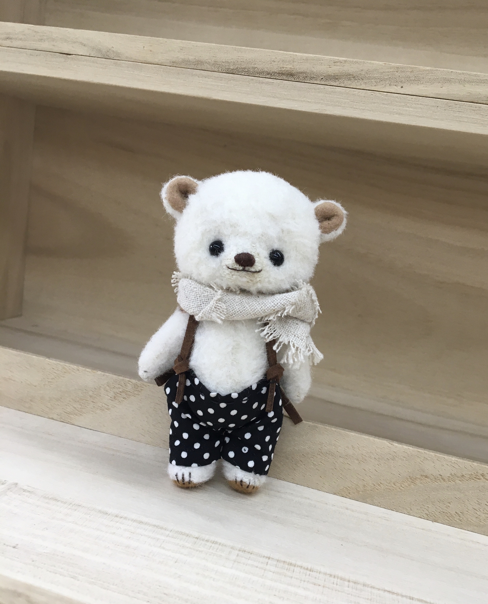 ぬいぐるみ、テディベア、くま、ハンドメイド、オリジナル、サロペット 全ての ぬいぐるみ、テディベア、くま、ハンドメイド
