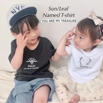 長袖変更可☆Sun/Leaf＊名前入りTシャツ