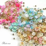 レジン封入 レジンクラフト パーツミックス ミニサイズ 3色 5g 1セット  [ym1-1836]