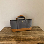 sale【送料込】帆布でほっこりミニトート横長 no.402