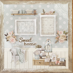 ＊SALE＊スクラップブッキング  12インチ　Sweet home（仮）