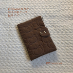 kumasan カカオ くまさん 母子手帳ケース　Mサイズ