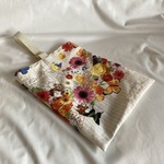【e様オーダー品】シューズ入れ★花蝶猫