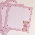 lovely teddy ♡ メモ 30枚