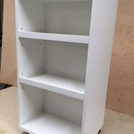 ｍ様オーダー作品　両面使えるキャスター付き　ＢＯＸ　ホワイト