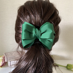 プレゼントにもおススメ♡ワイヤーリボン　シュシュ　ヘアゴム　ヘアアクセサリー　リボンゴム　夏