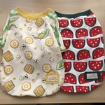 daifuku728様専用　スイカ柄のタンクトップ&とうもろこしのラグラン