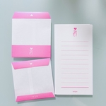 ミニレターセット　大好き　（ピンク）