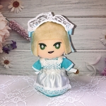 ぬい服　メイドさん　ワンピース　エプロン　カチューシャ　３点セット