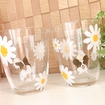 パピヨン✖︎マーガレット🌼グラス🥂
